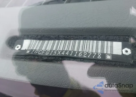 2004 Chevrolet Express z USA, uszkodzony, nr VIN 1GCFG15X441162778